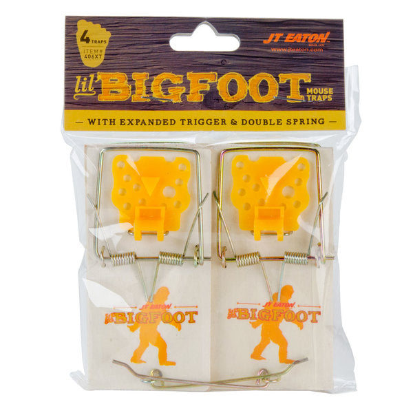 Little Bigfoot Mouse Traps - 4 Pack